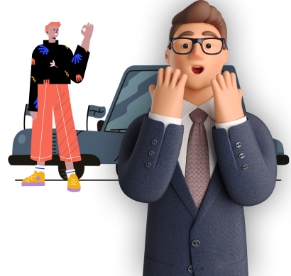 You receive your vehicle